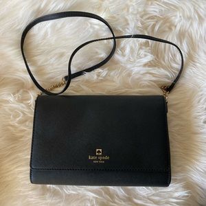 Kate Spade Charlotte Street Alek Black Crossbody Bag